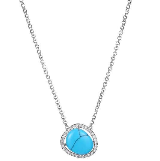 Halo Turquoise Pendant