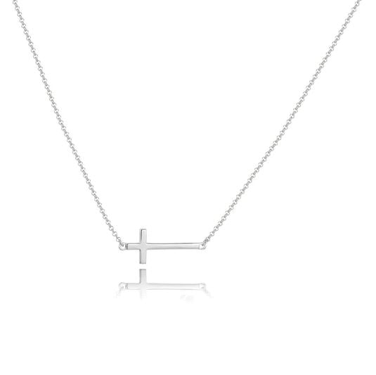 Sterling Silver Cross Necklace