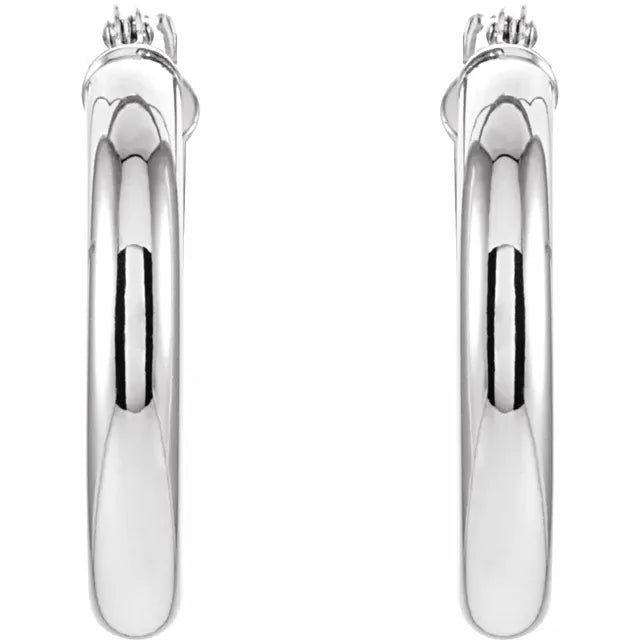 20mm Elegant 14K Hoop Earrings
