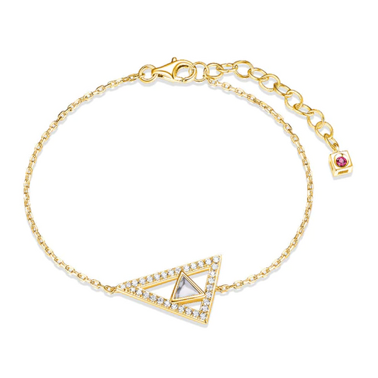 Marble Triangle Bracelet